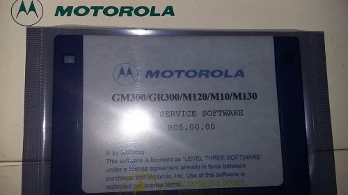 Motorola gm300/gr300/m120/m10/m130 radio service software rss for sale