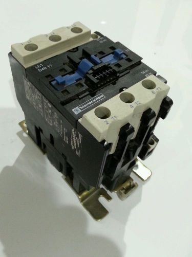 Telemecanique lc1 d40 004 contactor 60a 600vac coil: 120v 60hz  relay  contact for sale