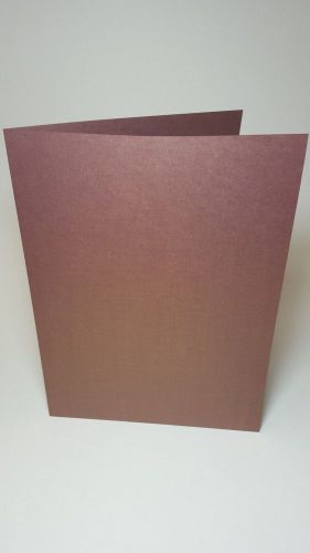 200 - 100# Bronze Metallic Linen Presentation Folder