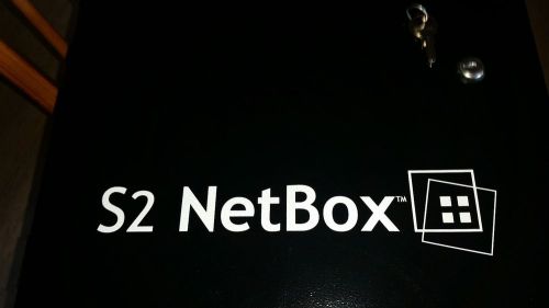 S2 NETBOX Acess Control System. Has LAN module and 2 blades to control 4 doors.
