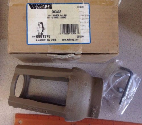 New in box 2&#034; in Watts Regulator 909AGF Air Gap Kit w/gasket/tool/screws 0881378