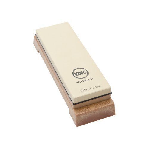 Knife sharpening stone two sided with base 1000 &amp; 6000 king whetstone sharpener for sale