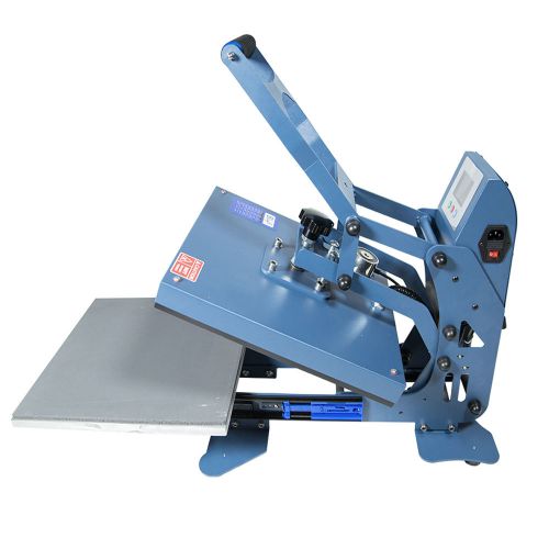 15x15 Digital Heat Press Machine w/SLIDING PLATTEN, Tshirt Transfer Sublimation