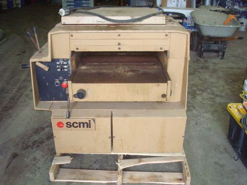SCMI Woodworking Planer Mod No S 63 Serial no. 21284   USED