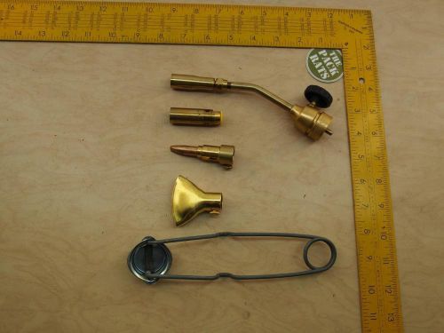 Weller LP Gas Torch Kit: Sparker, Torch w/ two tips, 1/4&#034; Copper Soldering Iron