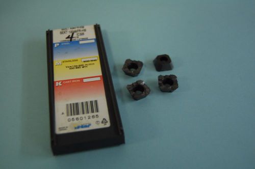 FOUR (4) PACK ISCAR MILLING INSERTS, ISCAR 5601265 SEKT 43 AFR-HM IC-328