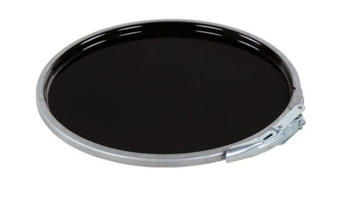 Vestil lid-stl-ll steel lever lock pail lid, for 5 gallon, black for sale