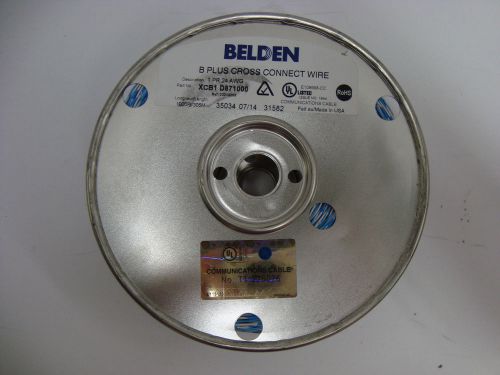 Belden  xcb1 d871000  wire, 1 pair, 1000ft cross connect telecom for sale