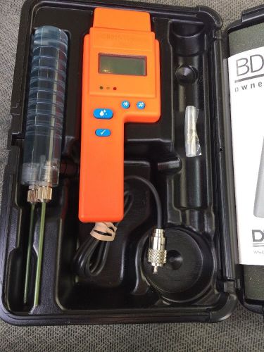 Delmhorst BD-2100 Moisture Meter w/Storage Case &amp; Manual