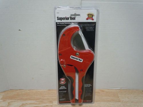 Superior Tool 37116 One Handed PVC Cutter