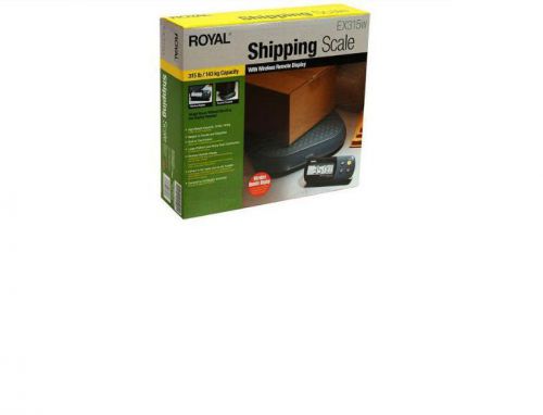 Royal EX315w Shipping Scale with Wireless Display 315 lbs