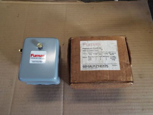 Furnas pressure switch w/unloader valve nos 69hau1z145175 usa for sale