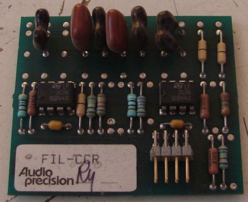 Audio Precision FIL-CCR Board
