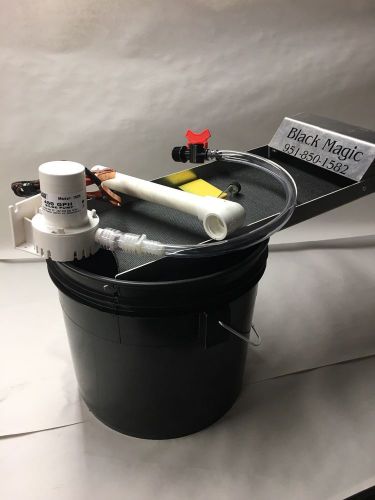 Black magic fine gold recovery system - mini bucket recirculator sands- sluice for sale