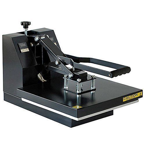 Promo Heat 15x15 in. Sublimation Heat Transfer Press Machine - Clamshell - Black