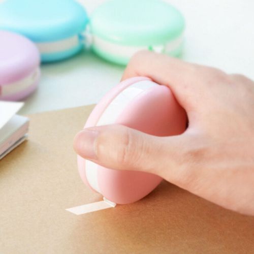 Macaroon Roller White Out School Study Stationery Correction Tape Tool 8M  L