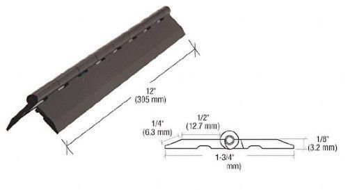 Source one premium 12 inch black acrylic plastic piano hinge (s1-black hinge) for sale