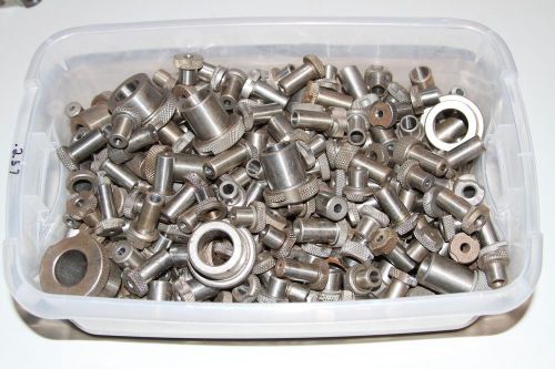 270 Drill Bushings ALL DIFFERENT ID &amp; OD Slip Fit Aircraft Machinest