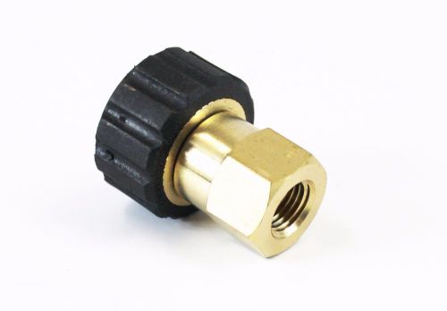 Pressure Washer Twist Connect Adapter Connector 22mm Male X 1/4&#034; Female NPT