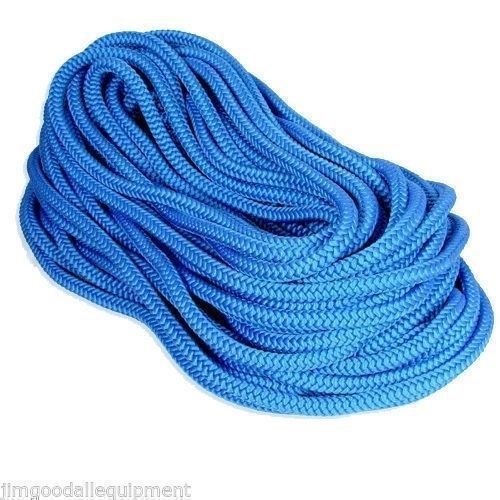 True bluetree climbing rope by samson,rated 7300 lb,12 strand,firm 1/2&#034;x 150&#039; for sale