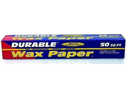 Durable Wax Paper, 50 Square Feet, 24ct 074729750508S2203
