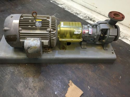 Durco flowserve pump mk3 std/2k4x3-82rv/7.50 w/ 50 hp motor for sale
