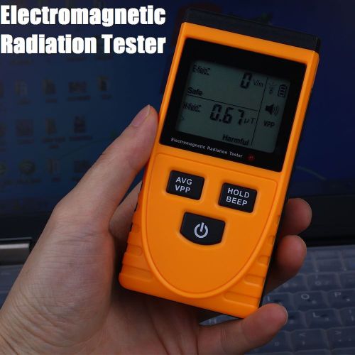 Digital LCD Electromagnetic Radiation Detector EMF Measuring Instrument