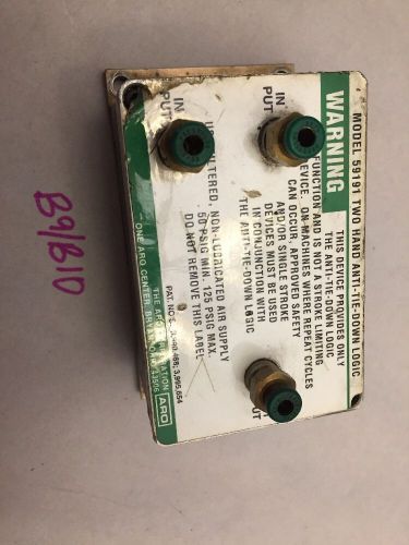Aro 59191 two hand anti-tie-down logic  safety controller for sale