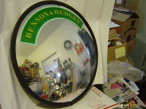 BENSON &amp; HEDGES See All  Round  Glass Indoor Convex Security Mirror, 18&#034; Length