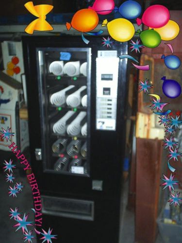 Qty 4 used snack machine all ck and working ready to make money usi 2051la1dol for sale