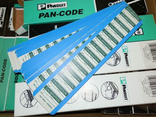 Panduit Pan-Code Calibration Tags - Inspection Tags - PCWL-CAL - 12 box pack