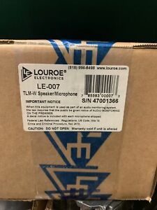 Louroe Electronics LE-007 Speaker/Microhpone