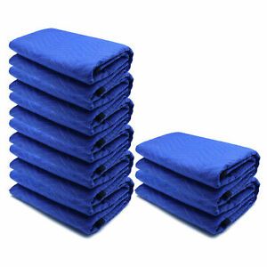 72x80 8PCs Thick Furniture Moving Packing Blanket For Shipping Furniture Pads