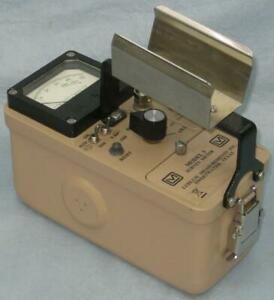Ludlum Model 3 Geiger or Scintillation Counter - Calibration Checked