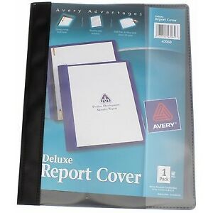 2 Pack Avery Deluxe Deluxe Report Cover