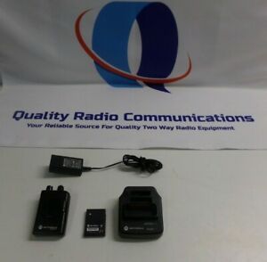 Motorola Minitor V 151-158.9 MHz VHF Stored Voice Fire EMS Pager &amp; Charger