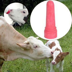 Livestock Nipple Soft for Cattle Calf Lamb Goat Feeding Nipples 7x2.5cm