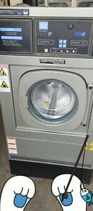 Continental Girbau Front Load Washer 20LB Coin Op, 120V 60Hz 1PH, S/N:1432490A08