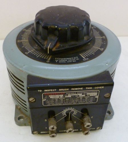 Superior Electric Power Stat Variable Autotransformer, 136-3Y, 9.7 KVA, Vintage