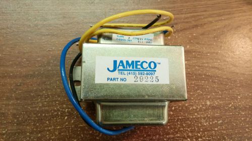 Open frame power transformer - 12.6 vct, 2 amps - unused - wire leads- 120vac in for sale