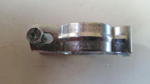 Caddy conduit clamp cd2.5 1 1/4&#034; emt bolt nut hanger - new for sale