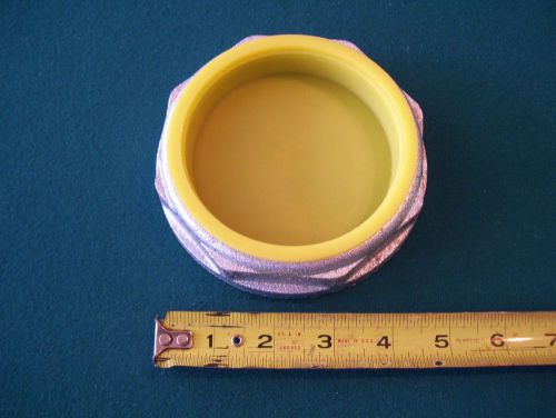 One - 4&#034; conduit bushing with sealing cap for sale