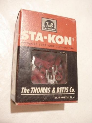 Vintage sta kon pressure wire connectors ra18-6fs w box for sale