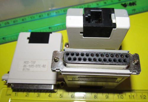 Vga connector jack ,mod tap,06-985 dte-02,mil-spec,25 position(n6)ethernet,1 pcs for sale