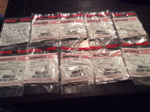 Lot Of 10 Packages(100Pieces), Wire Mold 5701+ V500 Raceway Coupling