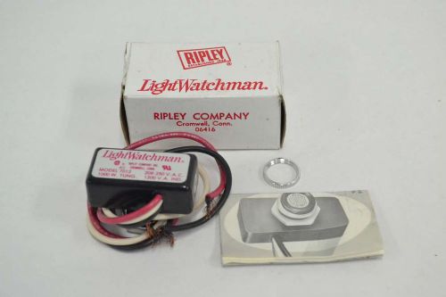 NEW RIPLEY 7012 LIGHTWATCHMAN PHOTO CELL SWITCH 208/250V-AC 100W B359310