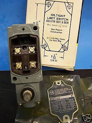 Allen Bradley Oiltight Limit Switch 802T-L2