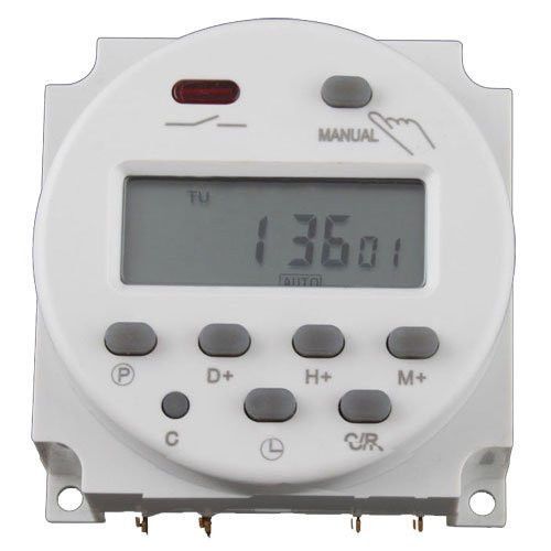 New Digital LCD Power Programmable Timer Time Switch Relay AC 220V-240V 16A