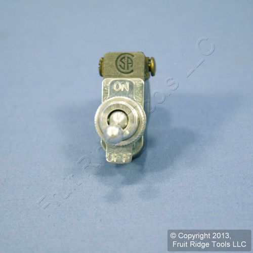 Leviton metal ball toggle switch 6a 125v spst single throw on/off bulk 735-010 for sale