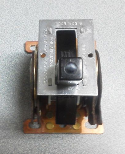 Eaton, 8980k1, toggle switch, dpst, 60a, 250v for sale
